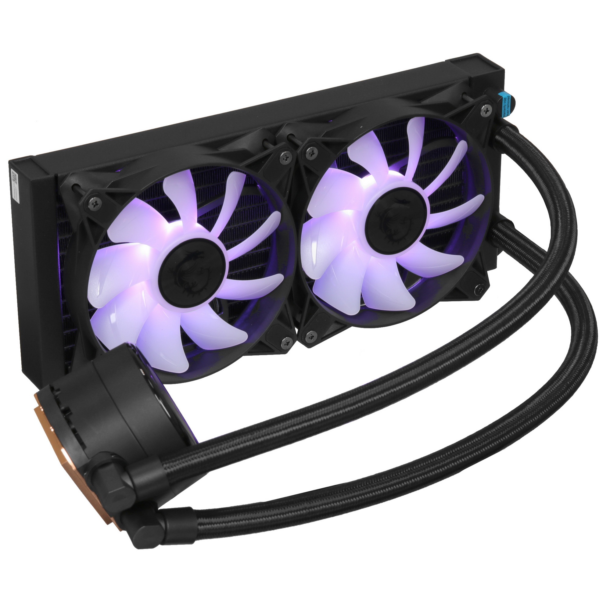 Система жидкостного охлаждения MSI MAG CORELIQUID E240 2x ARGB Fan LGA 1200/1700 AM5/AM4 (306-7ZW5E1