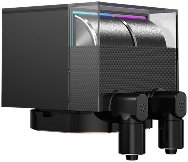 Система жидкостного охлаждения PcCooler DS360 Display ARGB Soc-AM5/AM4/1200/1700/1851 черный 4-pin 3