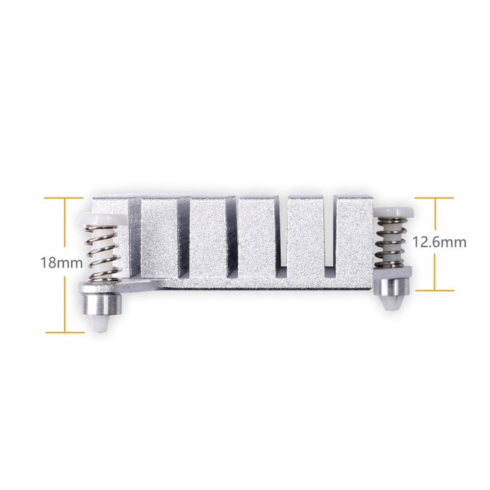 Алюминиевый радиатор Orange Pi Aluminum Heat Sink OrangePi5 Plus_v1.3.2 (для OrangePi 5 Plus、OrangeP