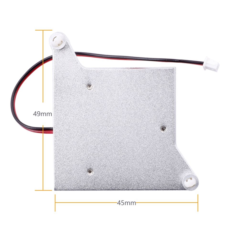 Универсальный радиатор с вентилятором охлаждения Orange Pi Cooling Fan OrangePi 5 Plus_v1.3.2 (для O