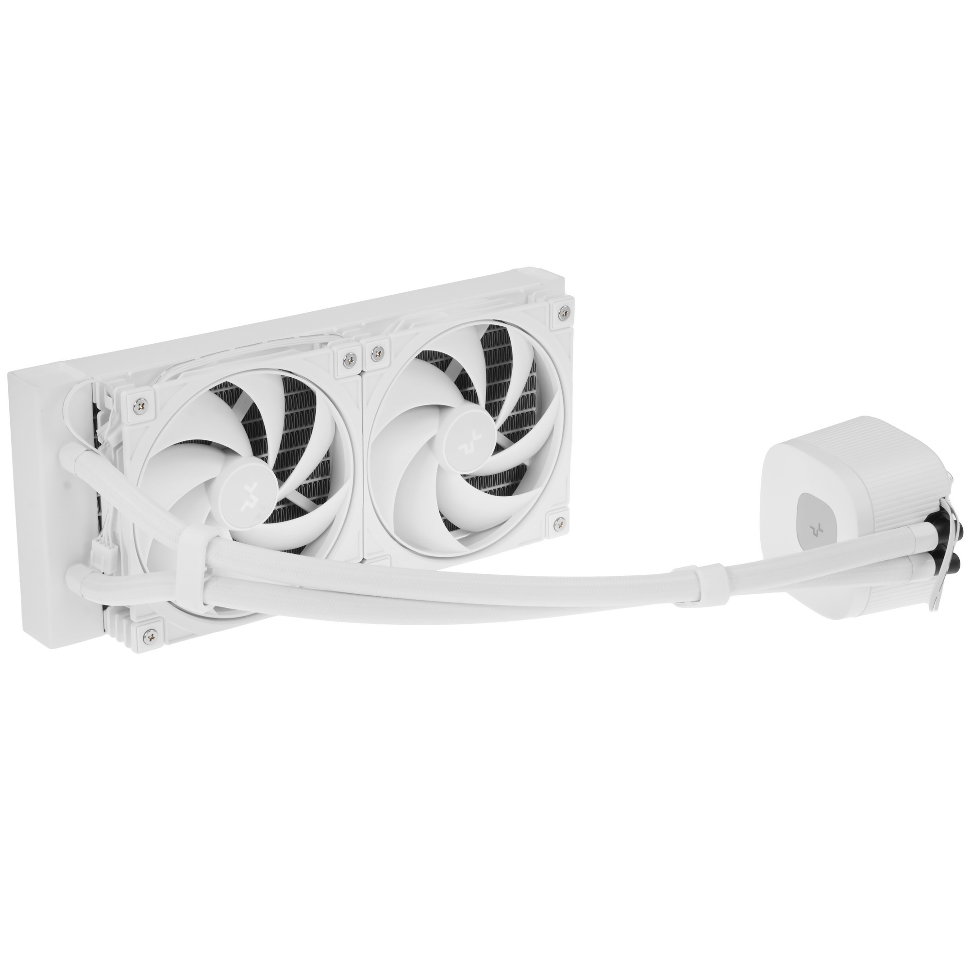 Система водяного охлаждения Deepcool LE240 V2 Pure Soc-AM5/AM4/1200/1700/1851 белый 4-pin 28.2-31.6d