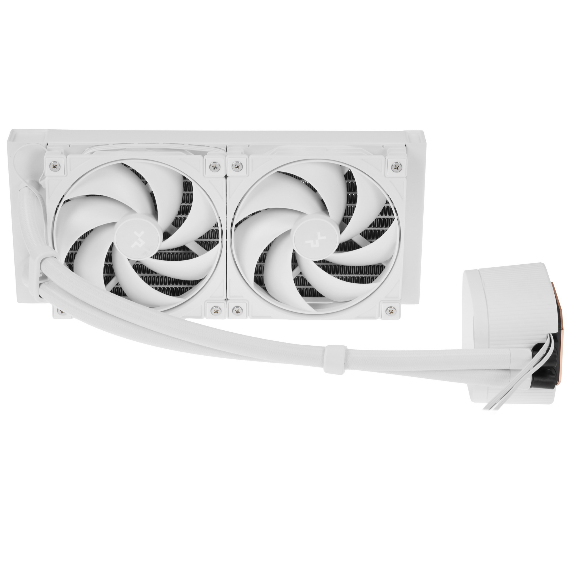 Система водяного охлаждения Deepcool LE240 V2 Pure Soc-AM5/AM4/1200/1700/1851 белый 4-pin 28.2-31.6d