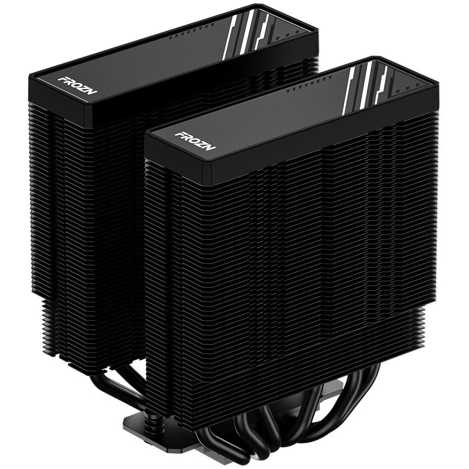 Кулер для процессора AeroCool / Formula Verkho 5 Dark черный, 120 мм, алюминий/медь, 2000 об/мин, 27