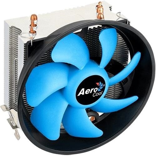 Кулер для процессора AeroCool / Formula Verkho 5 Dark черный, 120 мм, алюминий/медь, 2000 об/мин, 27