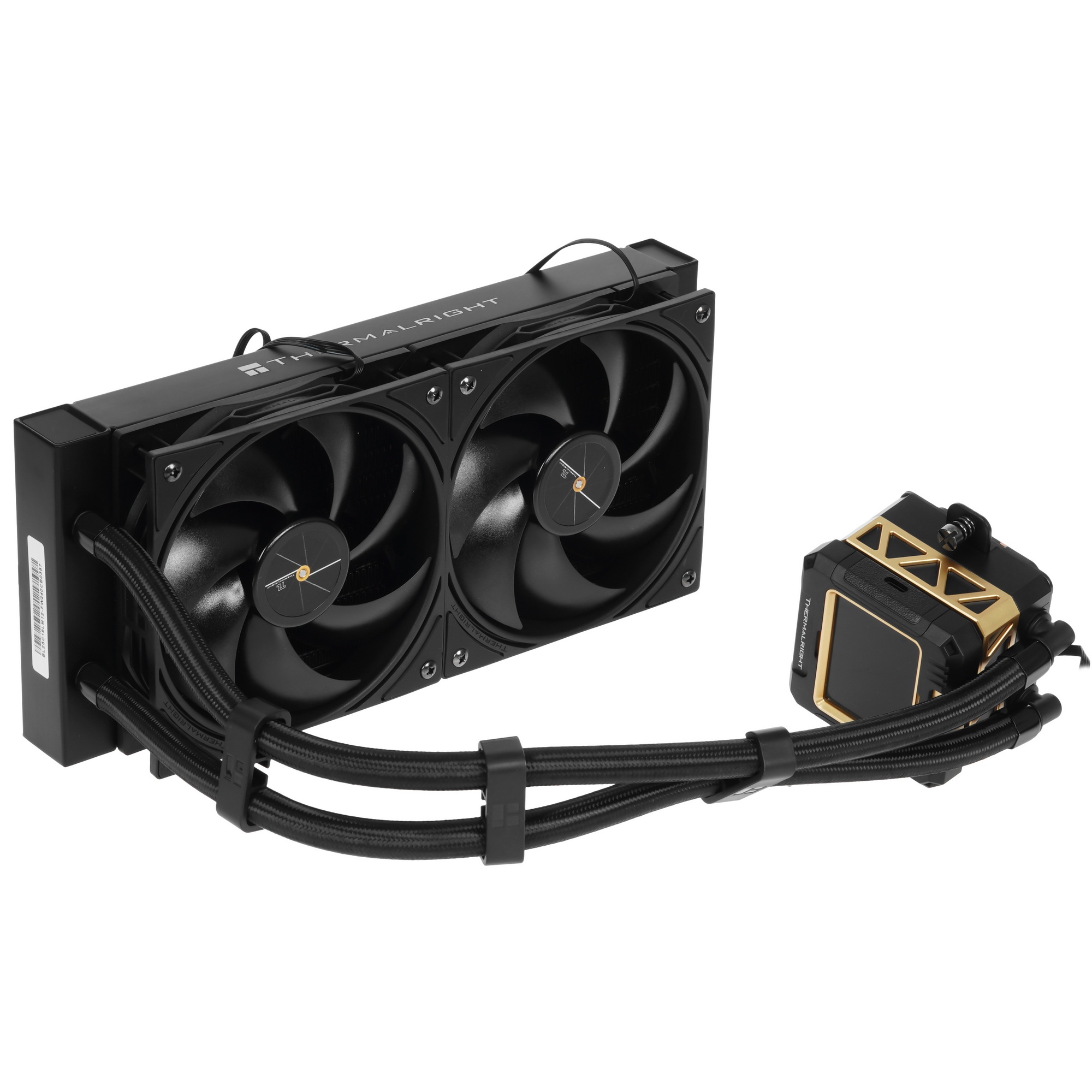 Жидкостная система охлаждения Thermalright Frozen Warframe 240 Black Argb/ Display/ all Intel/AMD