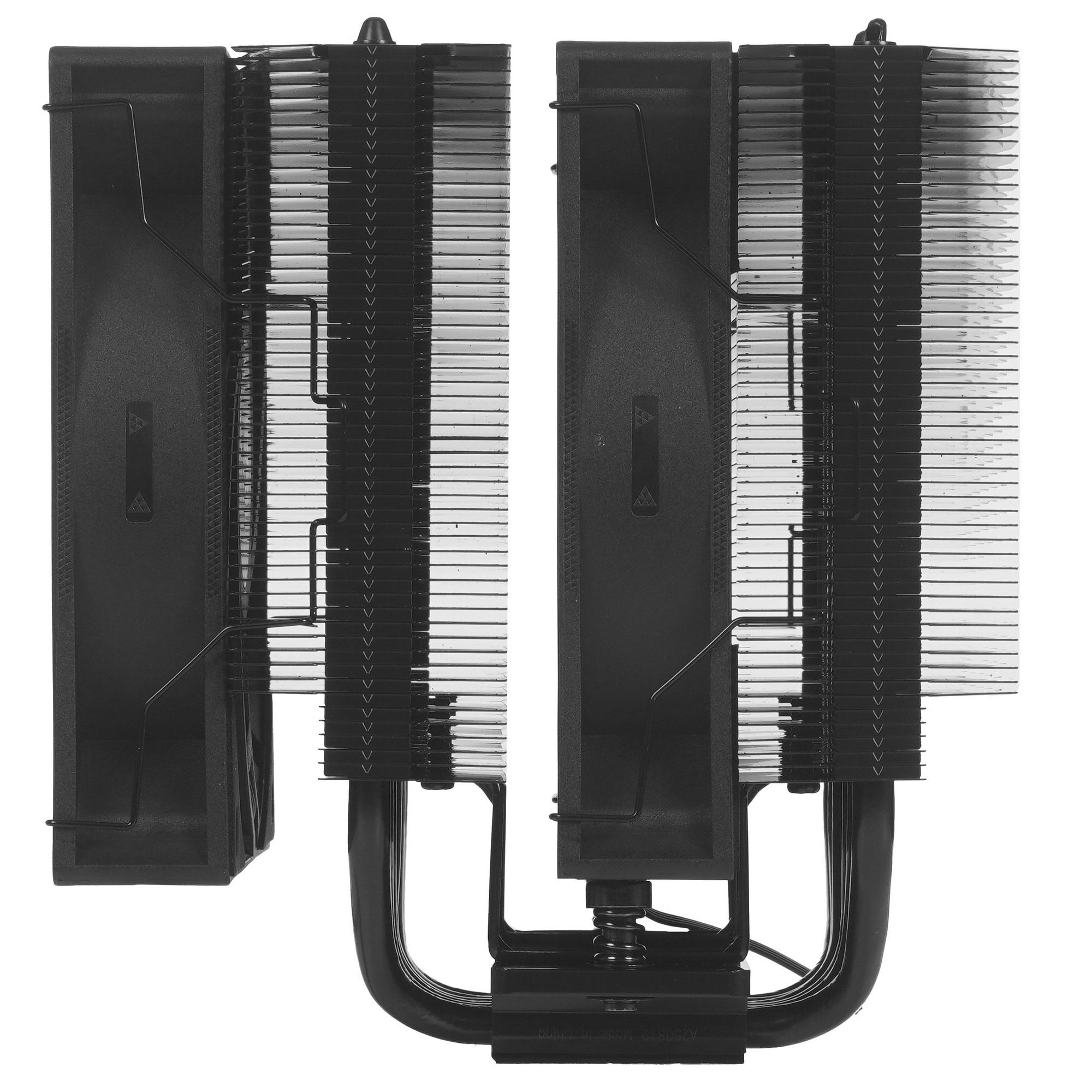 Кулер для процессора PCCooler RT620 PRO BK (250W, 4-pin PWM, 153mm, Al/Cu, 6x6mm, 2x120mm, 73.32CFM,