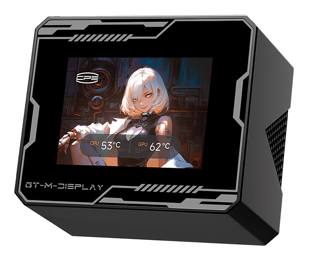 Система охлаждения/ Water Cooling System PCCooler GT360M ARGB Display BK (300W, 360mm, LED temp., Bl