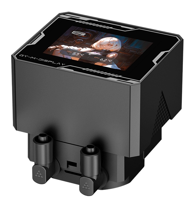 Система охлаждения/ Water Cooling System PCCooler GT360M ARGB Display BK (300W, 360mm, LED temp., Bl