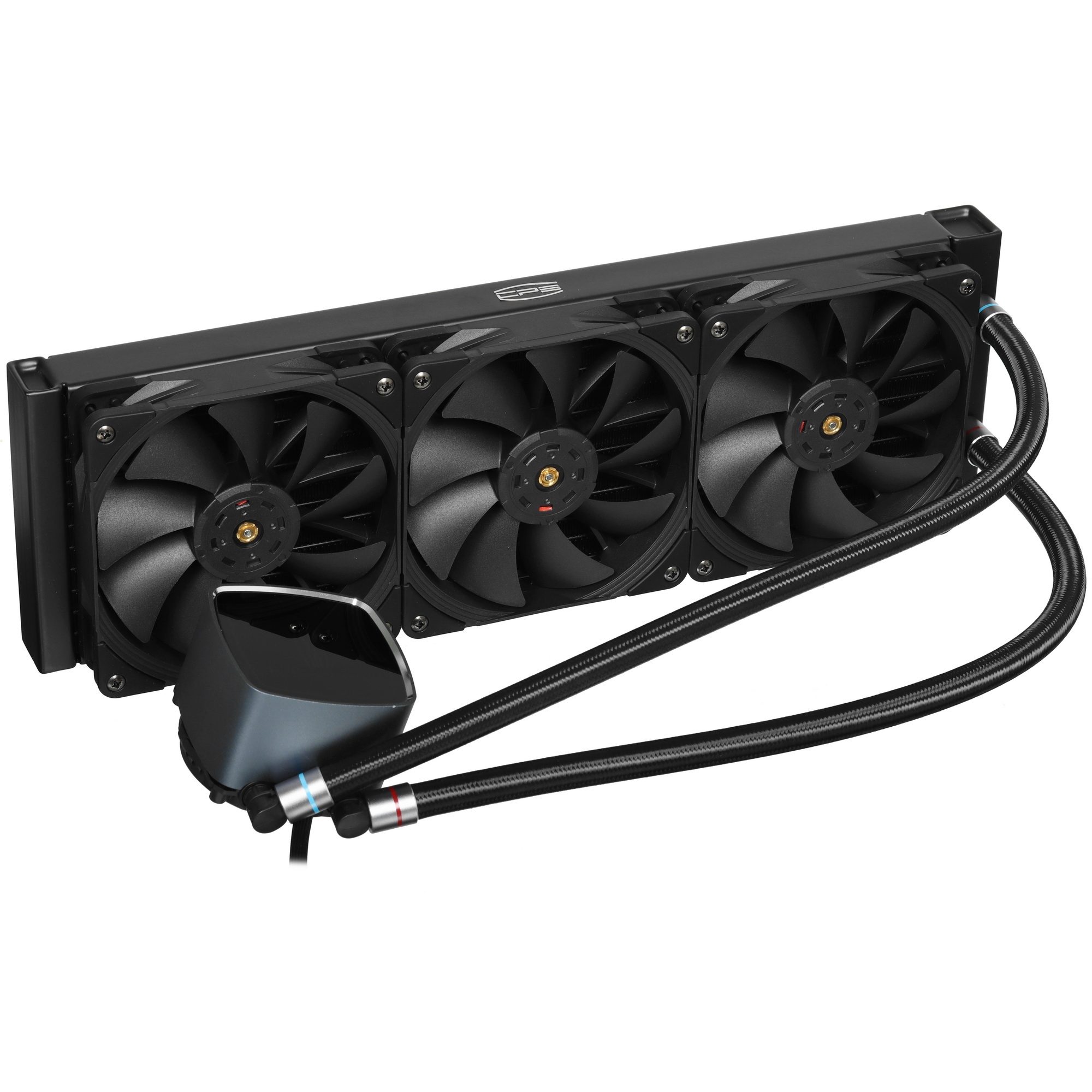 Система охлаждения/ Water Cooling System PCCooler DE360 Pro BK (300W, 360mm, Black, ARGB Pump, Fans: