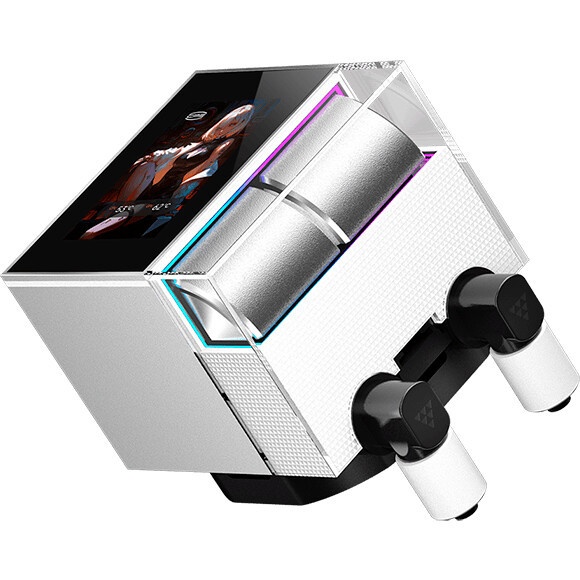 Система охлаждения/ Water Cooling System PCCooler DE360 Pro WH (300W, 360mm, White, ARGB Pump, Fans: