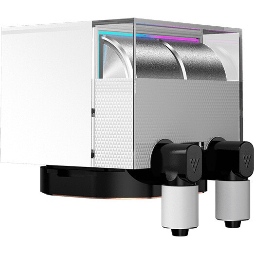 Система охлаждения/ Water Cooling System PCCooler DE360 Pro WH (300W, 360mm, White, ARGB Pump, Fans:
