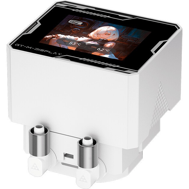 Система охлаждения/ Water Cooling System PCCooler DE360 Pro WH (300W, 360mm, White, ARGB Pump, Fans: