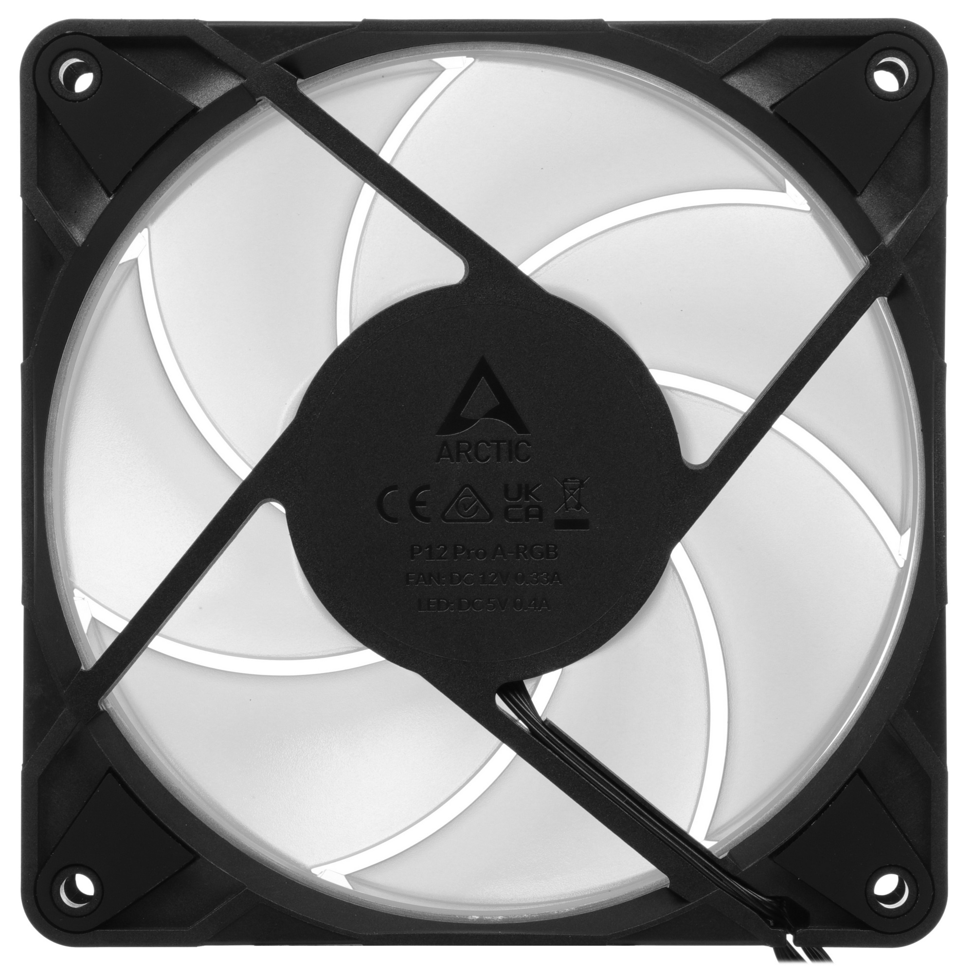 Вентилятор корпусной ARCTIC P12 Pro A-RGB - 3 Pack retail (ACFAN00310A)
