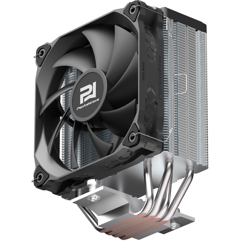 Кулер для процессора Aerocool / Formula BAS серебристый, 120 мм, алюминий, 1200 об/мин, 24 дБ, 3 pin