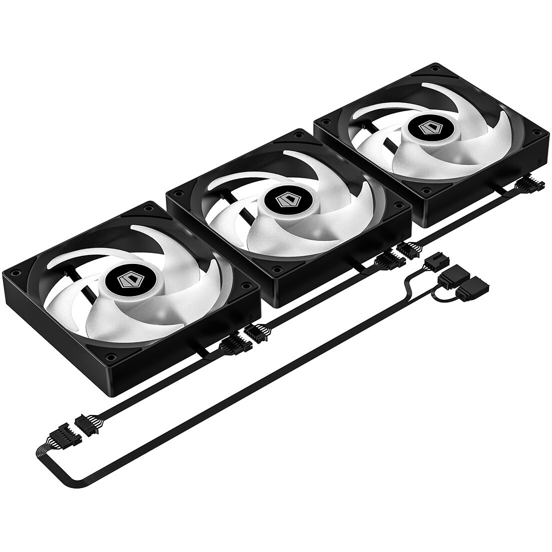 Кулер с водяным охлаждением Formula V Line ICE JET GLOW 360 WH, 360mm, 3x120mm, ARGB fans, LGA115X/1