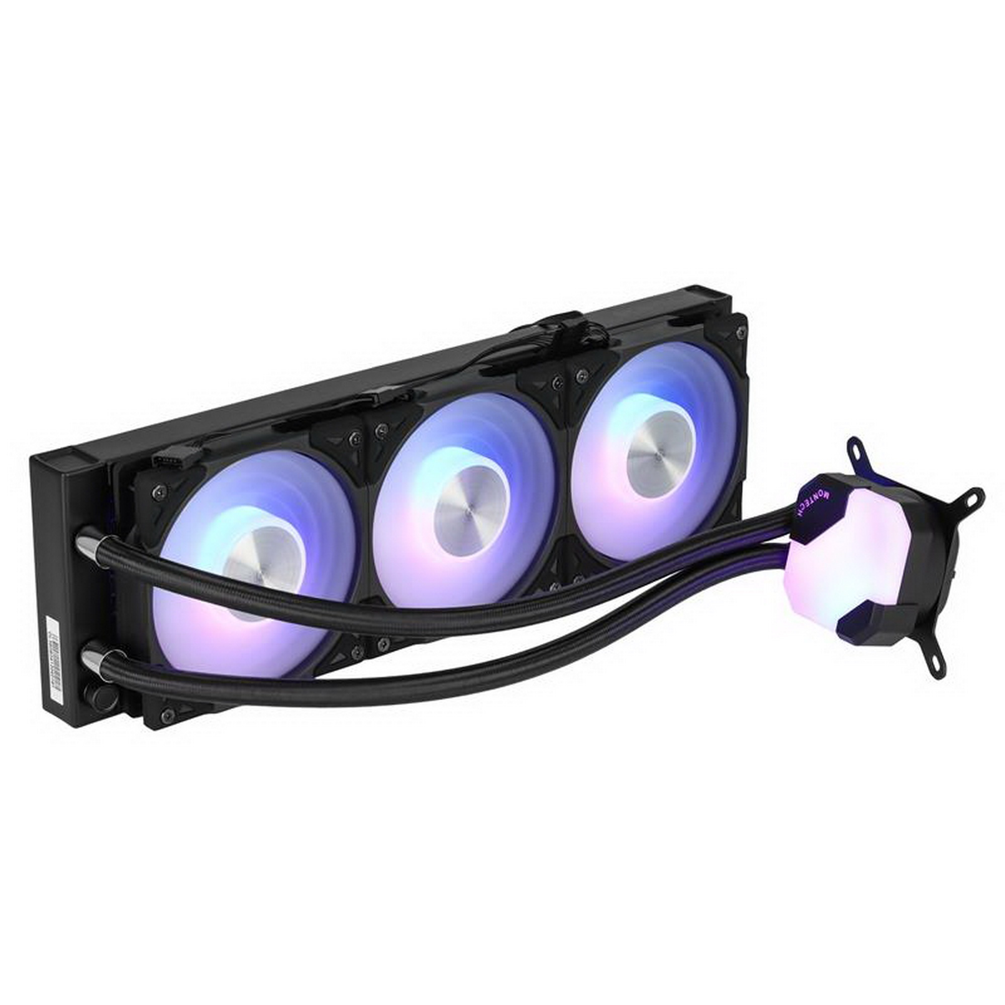 Система жидкостного охлаждения MONTECH HyperFlow 360 ARGB Soc-AM5/AM4/1151/1200/2066/1700 черный 4-p