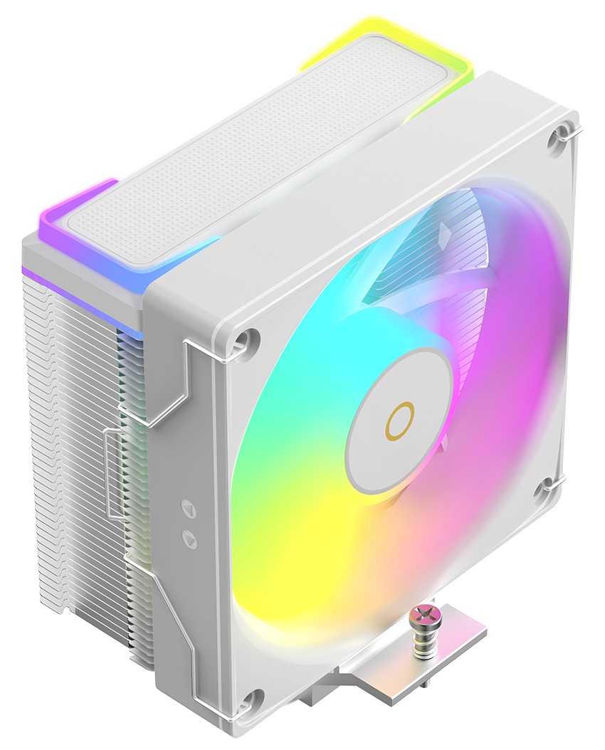 Кулер для процессора Ocypus Delta A40 SE WH ARGB, 120мм ARGB FAN, Top ARGB Panel, 4 HEAT PIPES, 4-PI