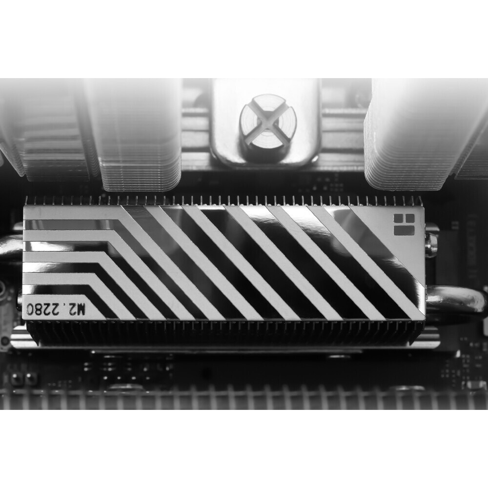Радиатор Thermalright TR-M.2-2280-AG для&nbsp;M.2&nbsp;SSD&nbsp;Thermalright&nbsp;2280&nbsp;Type&nbsp;A&nbsp;G,&nbsp;70x24х13&nbsp;мм,&nbsp;серый