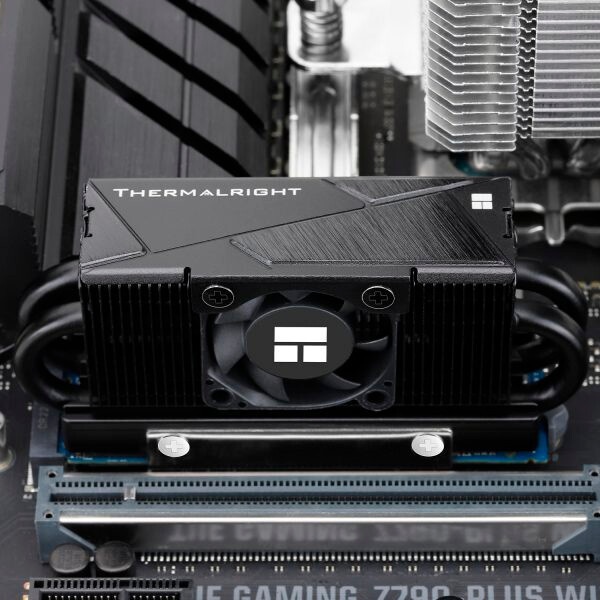 Радиатор Thermalright TR-M.2-2280-AG для&nbsp;M.2&nbsp;SSD&nbsp;Thermalright&nbsp;2280&nbsp;Type&nbsp;A&nbsp;G,&nbsp;70x24х13&nbsp;мм,&nbsp;серый