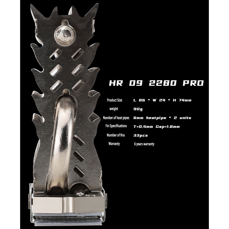 Радиатор Thermalright TR-M.2-2280-AG для&nbsp;M.2&nbsp;SSD&nbsp;Thermalright&nbsp;2280&nbsp;Type&nbsp;A&nbsp;G,&nbsp;70x24х13&nbsp;мм,&nbsp;серый