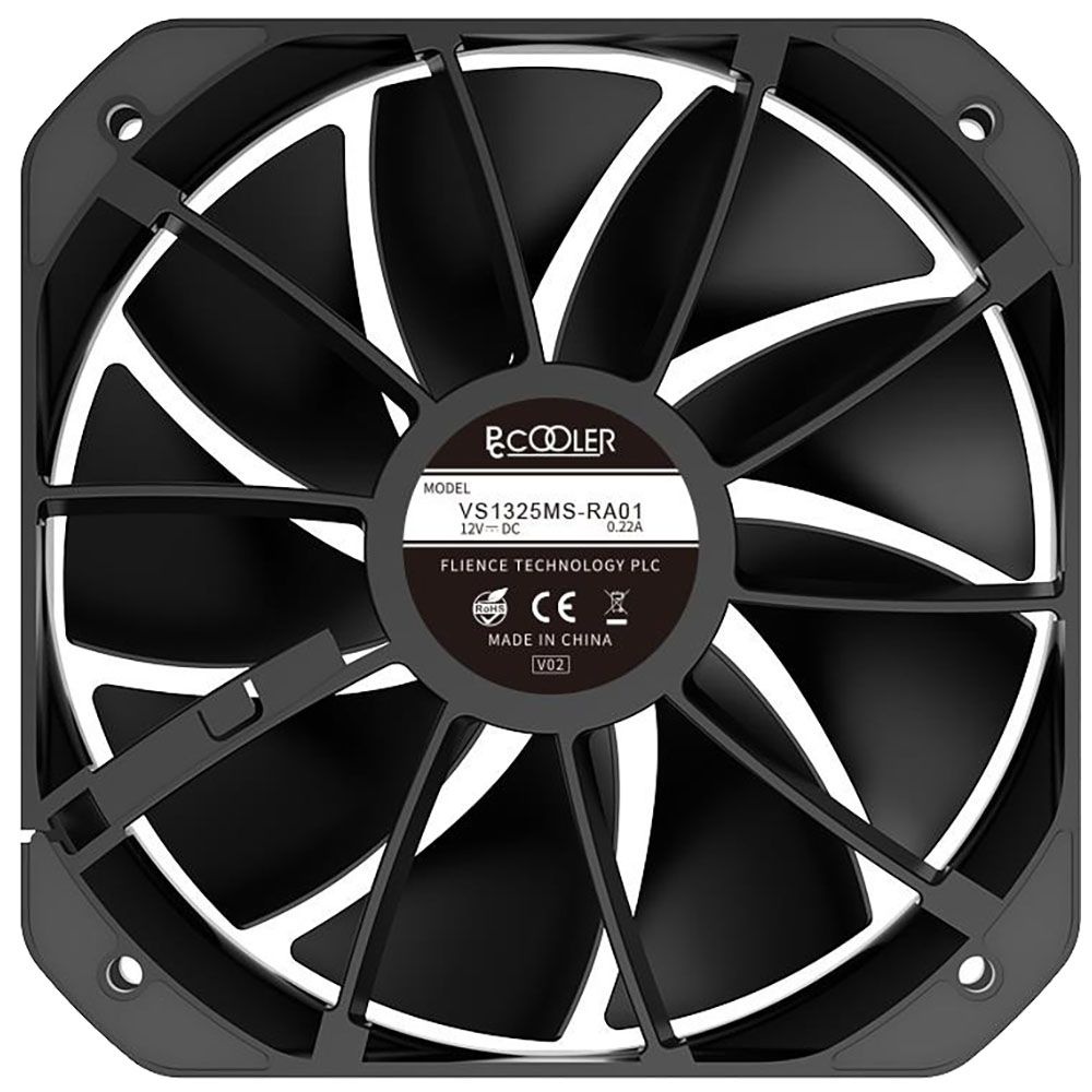 Кулер PCCooler K6 BK S115X/1200/1700/AM4/AM5 (20 шт/кор, TDP 240W, 130мм PWM FAN, 6 тепловых трубок