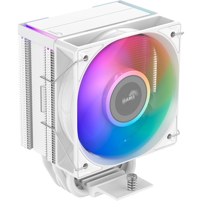 Кулер для процессора SAMA CPU Cooler SAMA X40L WH (220W, 4-pin PWM, 133.5mm, 4x6mm, ARGB, 1x100mm, 5
