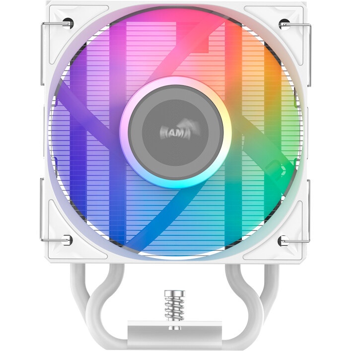 Кулер для процессора SAMA CPU Cooler SAMA X40L WH (220W, 4-pin PWM, 133.5mm, 4x6mm, ARGB, 1x100mm, 5