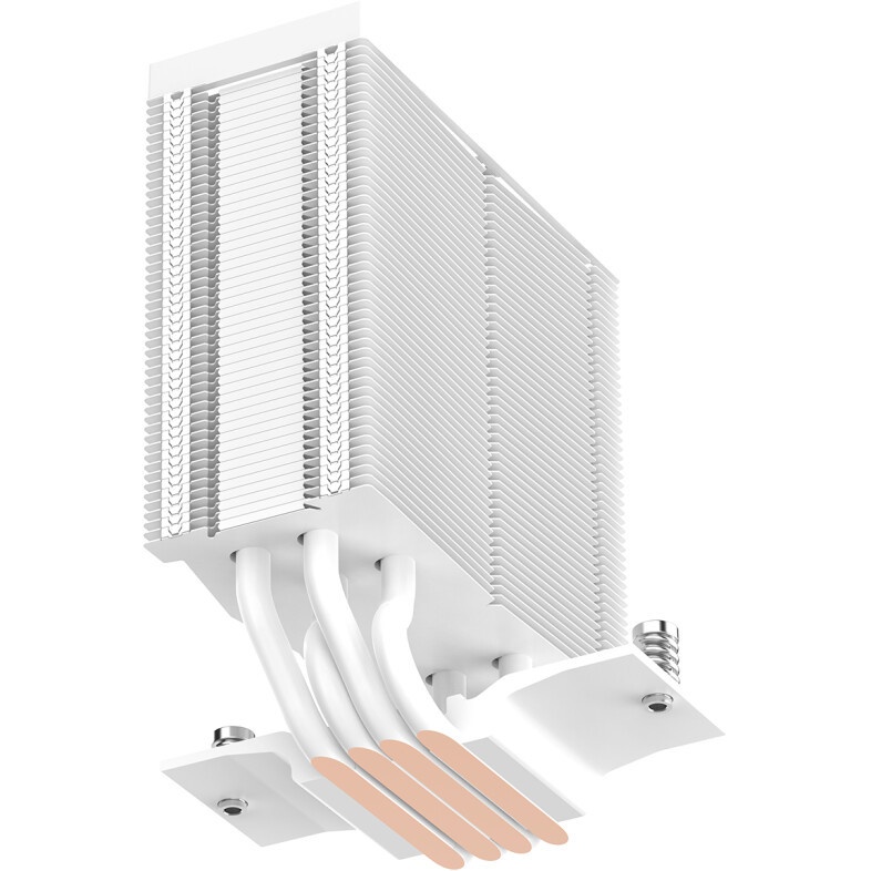 Кулер для процессора SAMA CPU Cooler SAMA X40L WH (220W, 4-pin PWM, 133.5mm, 4x6mm, ARGB, 1x100mm, 5