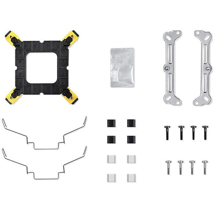 Кулер для процессора SAMA CPU Cooler SAMA X20 (110W, 4-pin PWM, 123mm, 2x6mm, RGB, 1x92mm, 54.6CFM,