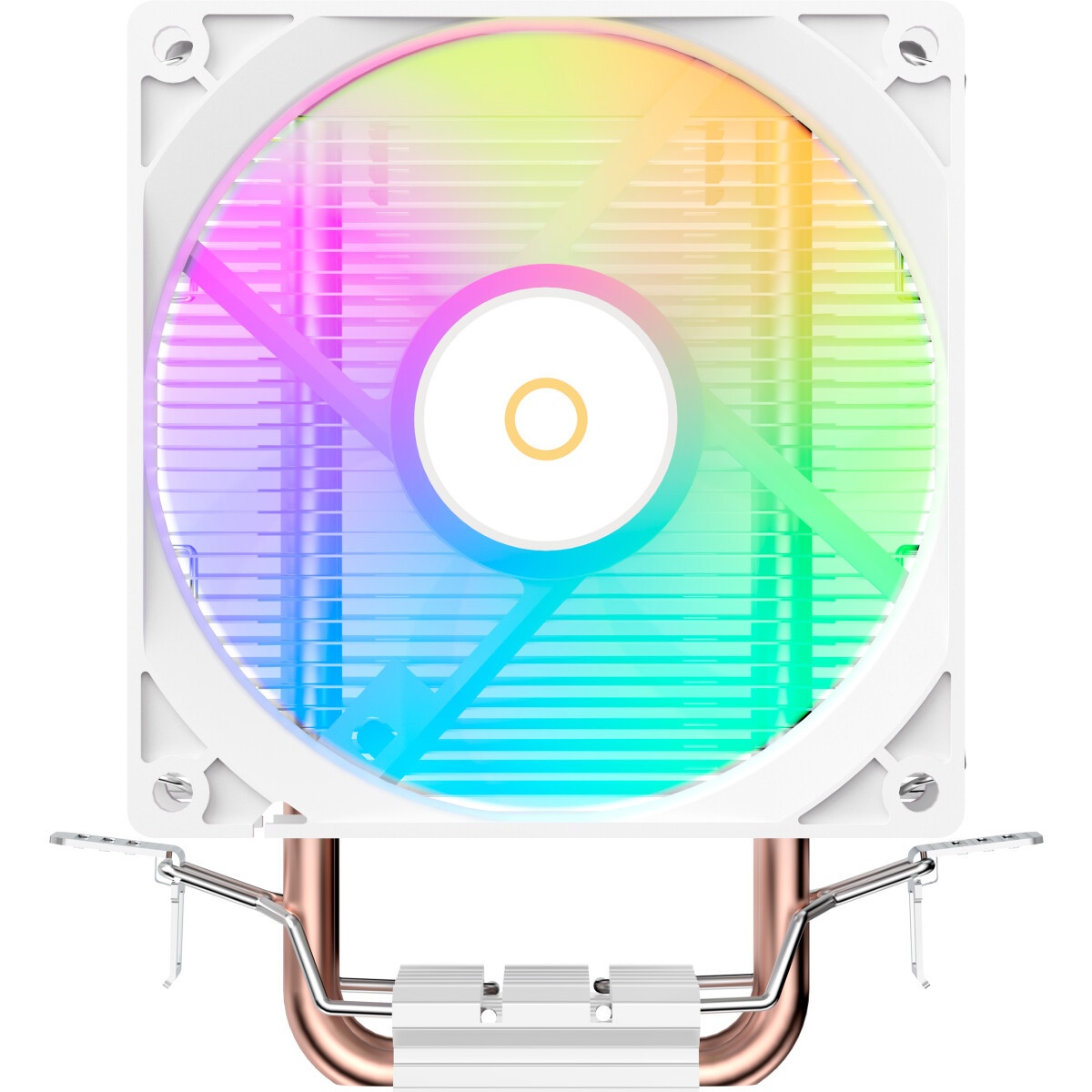 Кулер для процессора SAMA CPU Cooler SAMA X20 (110W, 4-pin PWM, 123mm, 2x6mm, RGB, 1x92mm, 54.6CFM,