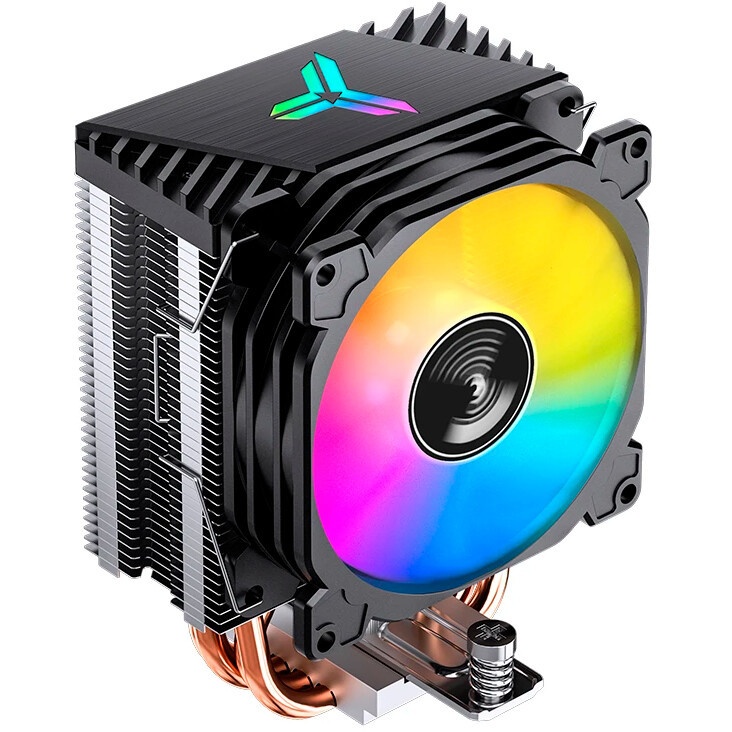 Кулер для процессора SAMA CPU Cooler SAMA X20 (110W, 4-pin PWM, 123mm, 2x6mm, RGB, 1x92mm, 54.6CFM,