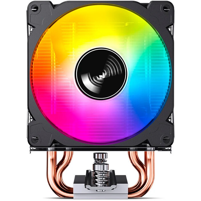 Кулер для процессора SAMA CPU Cooler SAMA X20 (110W, 4-pin PWM, 123mm, 2x6mm, RGB, 1x92mm, 54.6CFM,