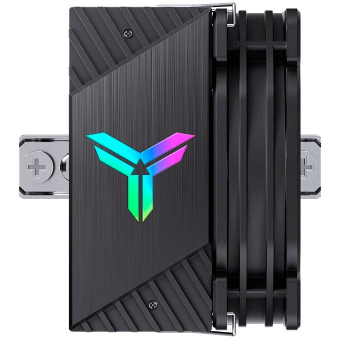Кулер для процессора SAMA CPU Cooler SAMA X20 (110W, 4-pin PWM, 123mm, 2x6mm, RGB, 1x92mm, 54.6CFM,