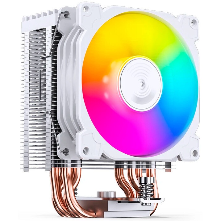 Кулер для процессора SAMA CPU Cooler SAMA X20 (110W, 4-pin PWM, 123mm, 2x6mm, RGB, 1x92mm, 54.6CFM,