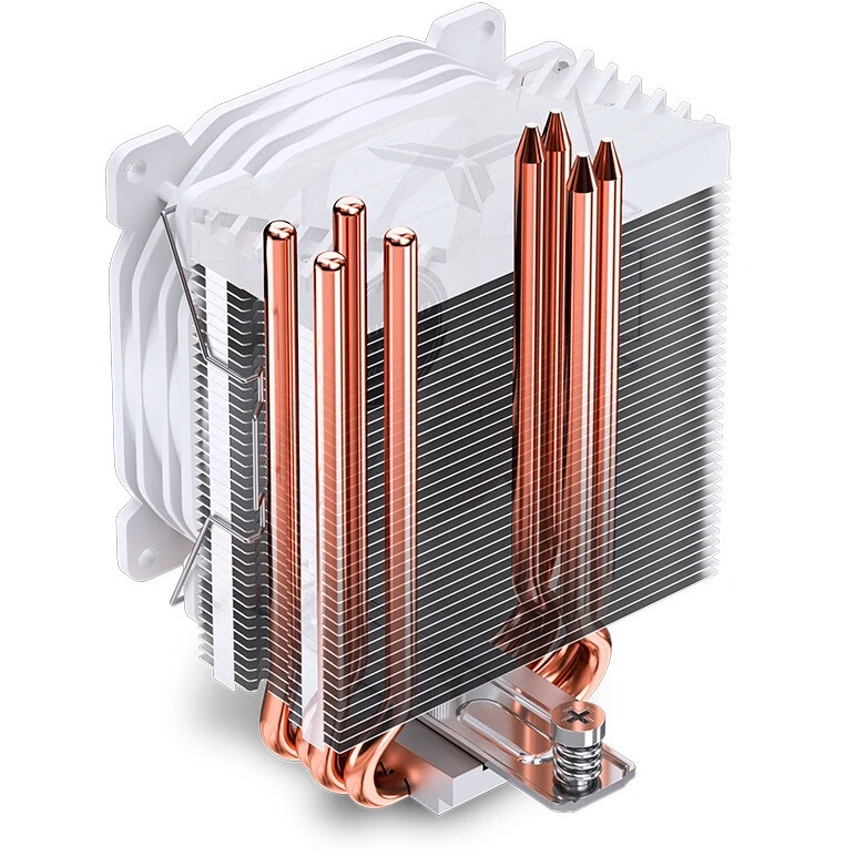 Кулер для процессора SAMA CPU Cooler SAMA X20 (110W, 4-pin PWM, 123mm, 2x6mm, RGB, 1x92mm, 54.6CFM,