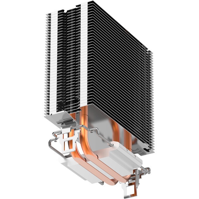 Кулер для процессора SAMA CPU Cooler SAMA X20 (110W, 4-pin PWM, 123mm, 2x6mm, RGB, 1x92mm, 54.6CFM,