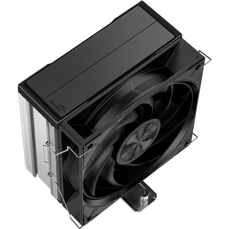 Кулер для процессора SAMA CPU Cooler SAMA A40P (240W, 4-pin PWM, 152mm, 4x6mm, 1x120mm, 75.2CFM, 29d