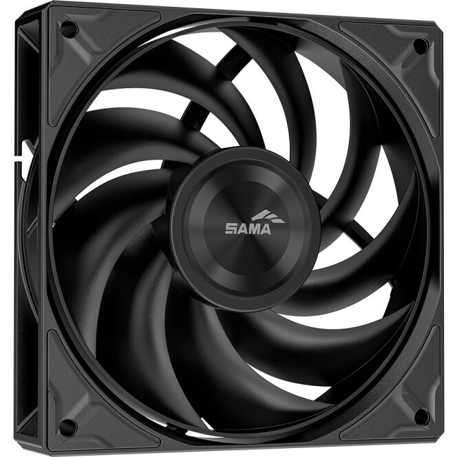 Кулер для процессора SAMA CPU Cooler SAMA A40P (240W, 4-pin PWM, 152mm, 4x6mm, 1x120mm, 75.2CFM, 29d
