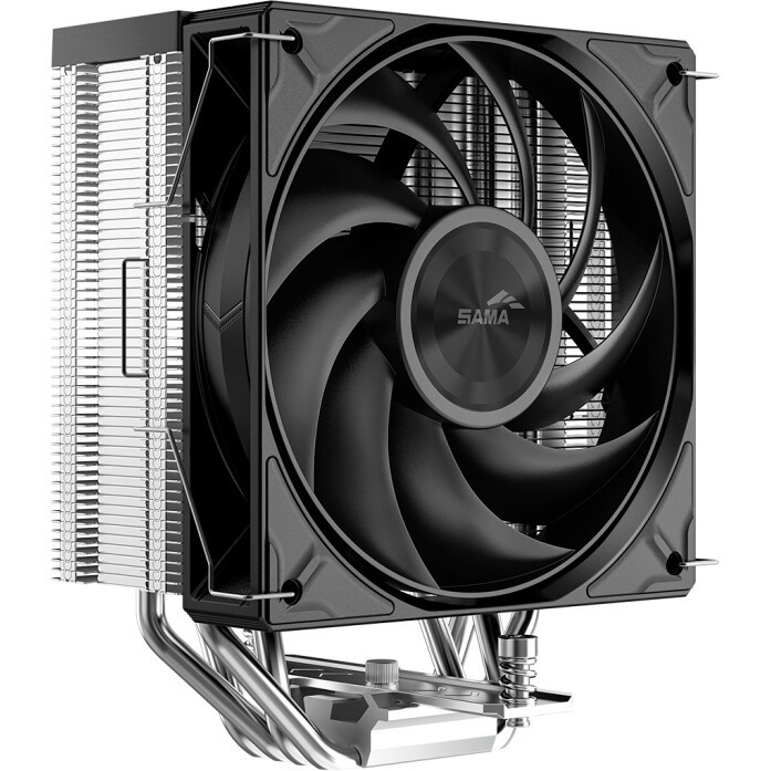 Кулер для процессора SAMA CPU Cooler SAMA A40P (240W, 4-pin PWM, 152mm, 4x6mm, 1x120mm, 75.2CFM, 29d