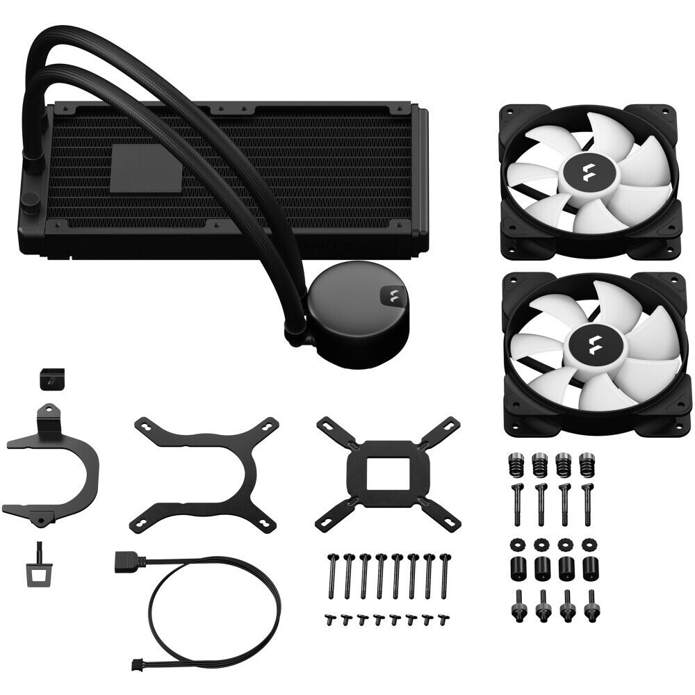Система жидкостного охлаждения для ПК/ Water Cooling System Fractal Design Lumen S24 V2 RGB (180W, 2