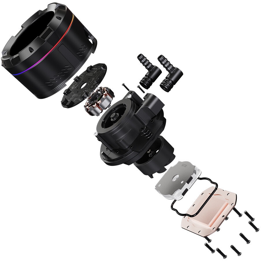 Система жидкостного охлаждения для ПК/ Water Cooling System Fractal Design Lumen S24 V2 RGB (180W, 2