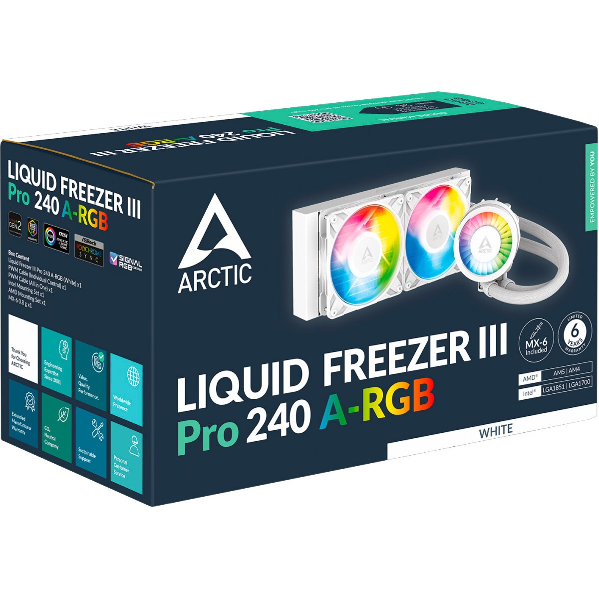 Система жидкостного охлаждения для ПК/ Water Cooling System Fractal Design Lumen S24 V2 RGB (180W, 2