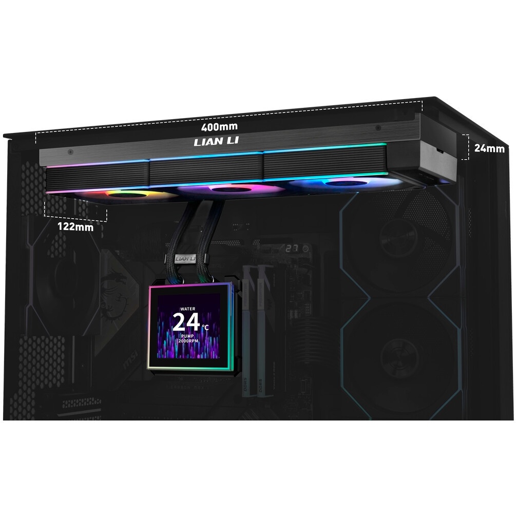 Система жидкостного охлаждения для ПК/ Water Cooling System Fractal Design Lumen S36 V2 RGB (200W, 3