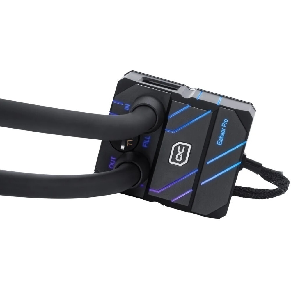 Система жидкостного охлаждения для ПК/ Water Cooling System NZXT Kraken Plus 360 RGB V2 (260W, 360mm