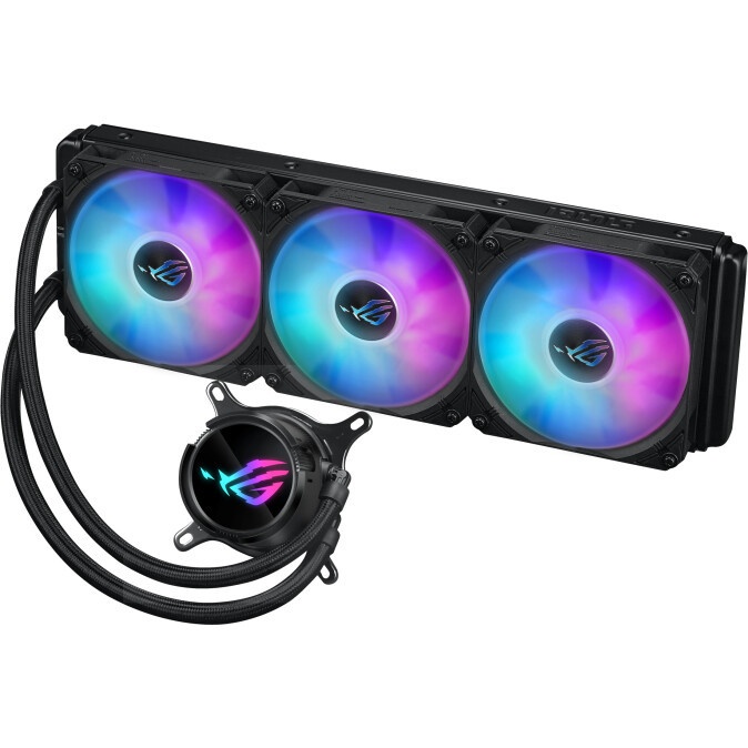 Система жидкостного охлаждения для ПК/ Water Cooling System NZXT Kraken Plus 360 RGB V2 (260W, 360mm