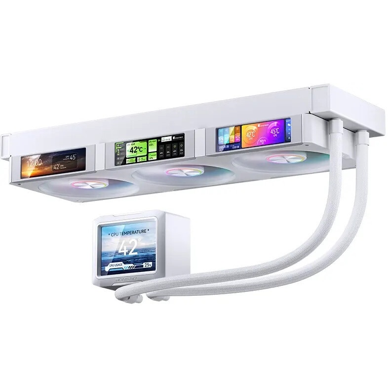 Система жидкостного охлаждения для ПК/ Water Cooling System NZXT Kraken Plus 360 RGB V2 (260W, 360mm