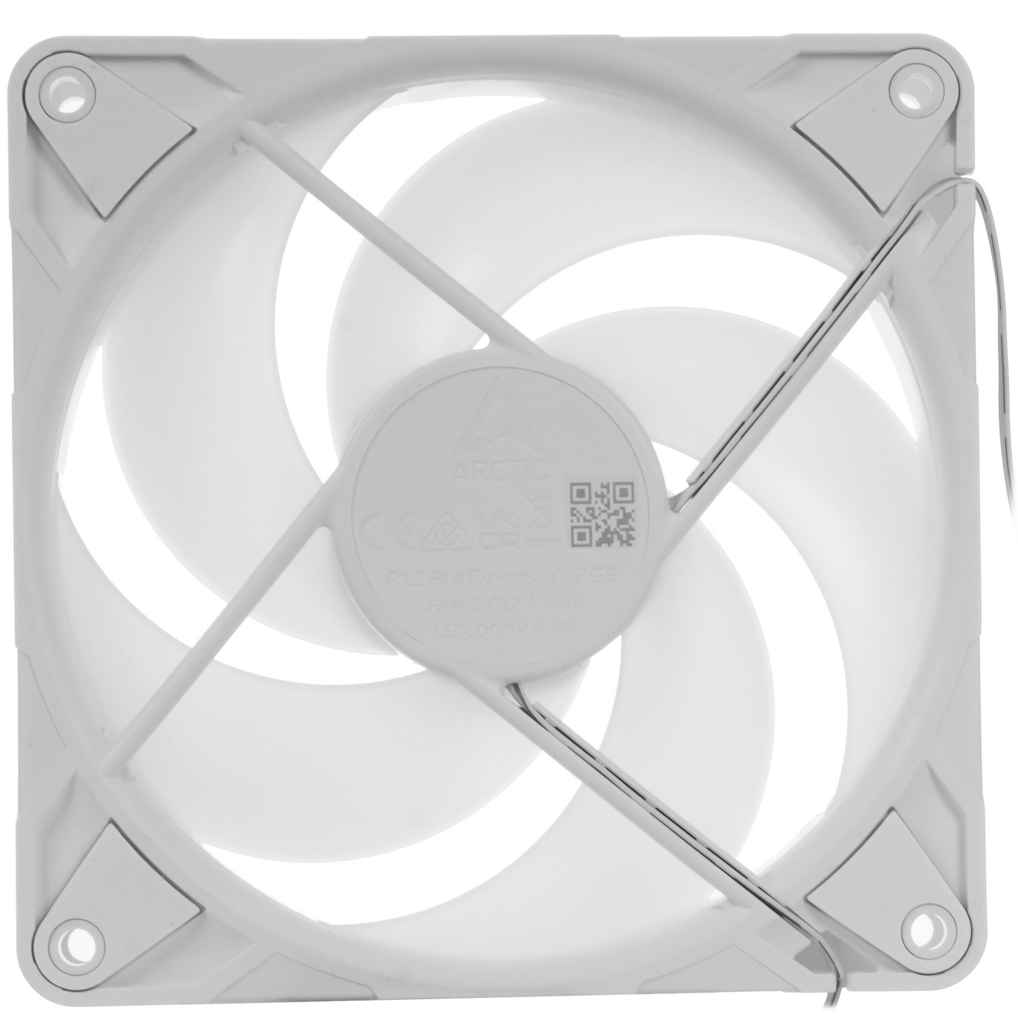 Вентилятор корпусной ARCTIC P12 Pro Reverse - A-RGB (White) retail  арт.   (ACFAN00325A)