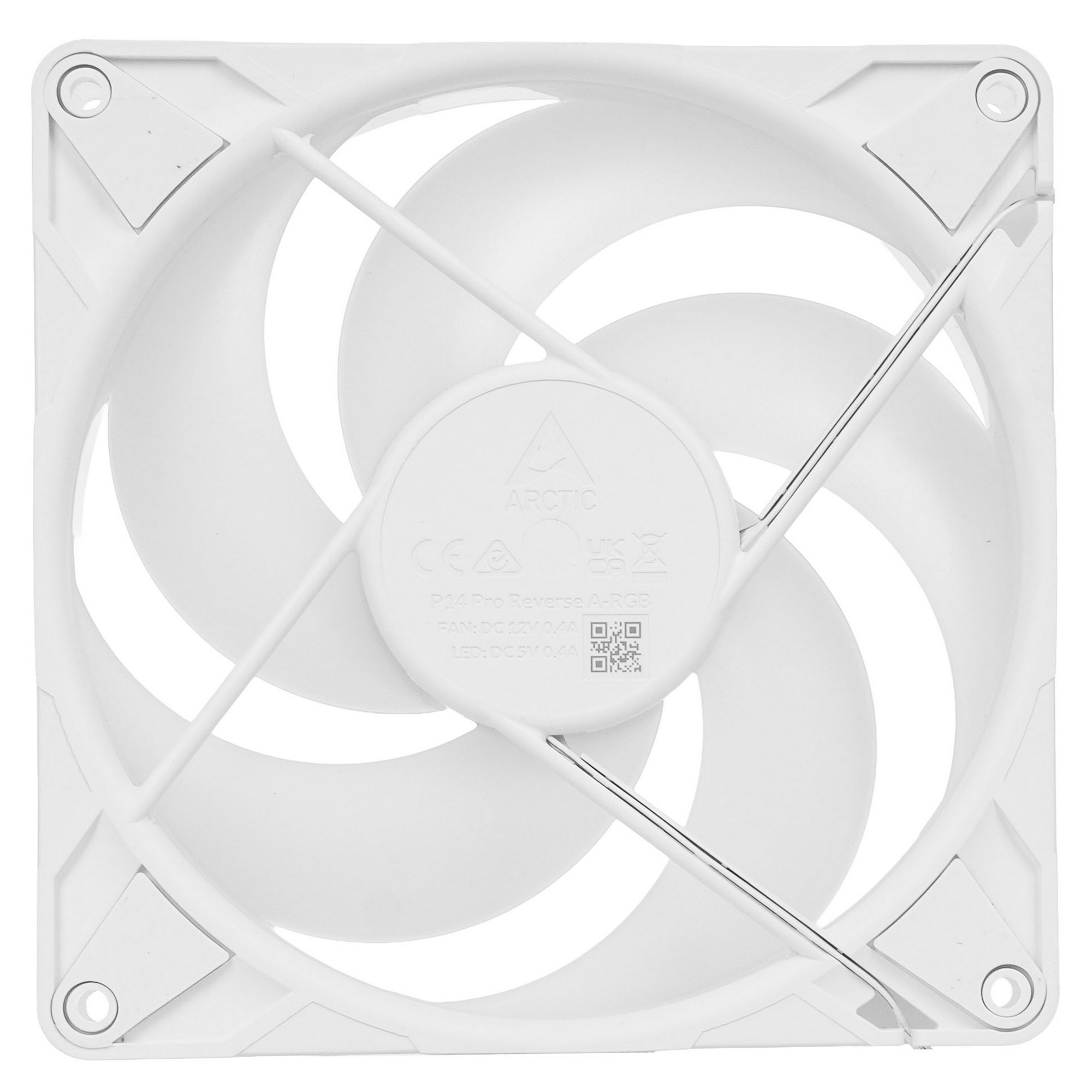 Вентилятор корпусной ARCTIC P14 Pro Reverse A-RGB (White) 3 Pack (ACFAN00328A)