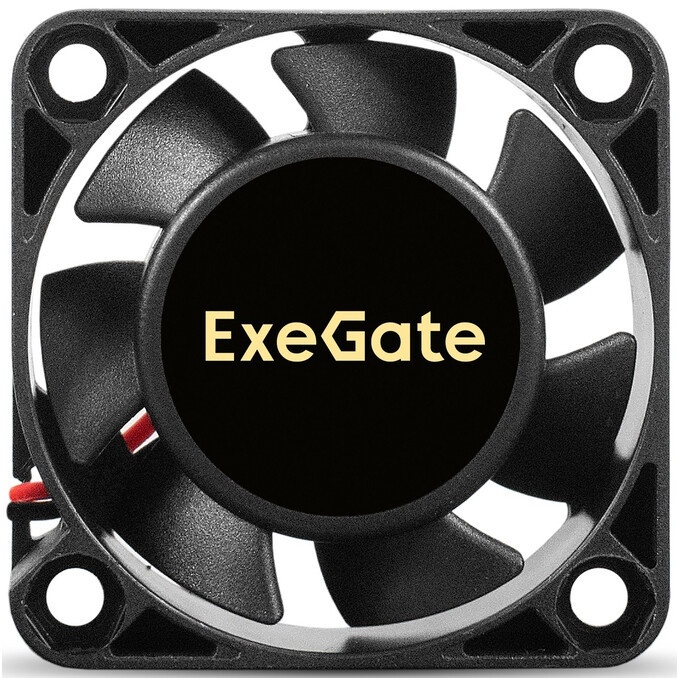 Вентилятор 12В DC ExeGate ExtraSilent ES04010S2P (40x40x10 мм, Sleeve bearing (подшипник скольжения)