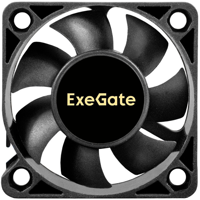 Вентилятор 12В DC ExeGate ExtraSilent ES05010S2P (50x50x10 мм, Sleeve bearing (подшипник скольжения)